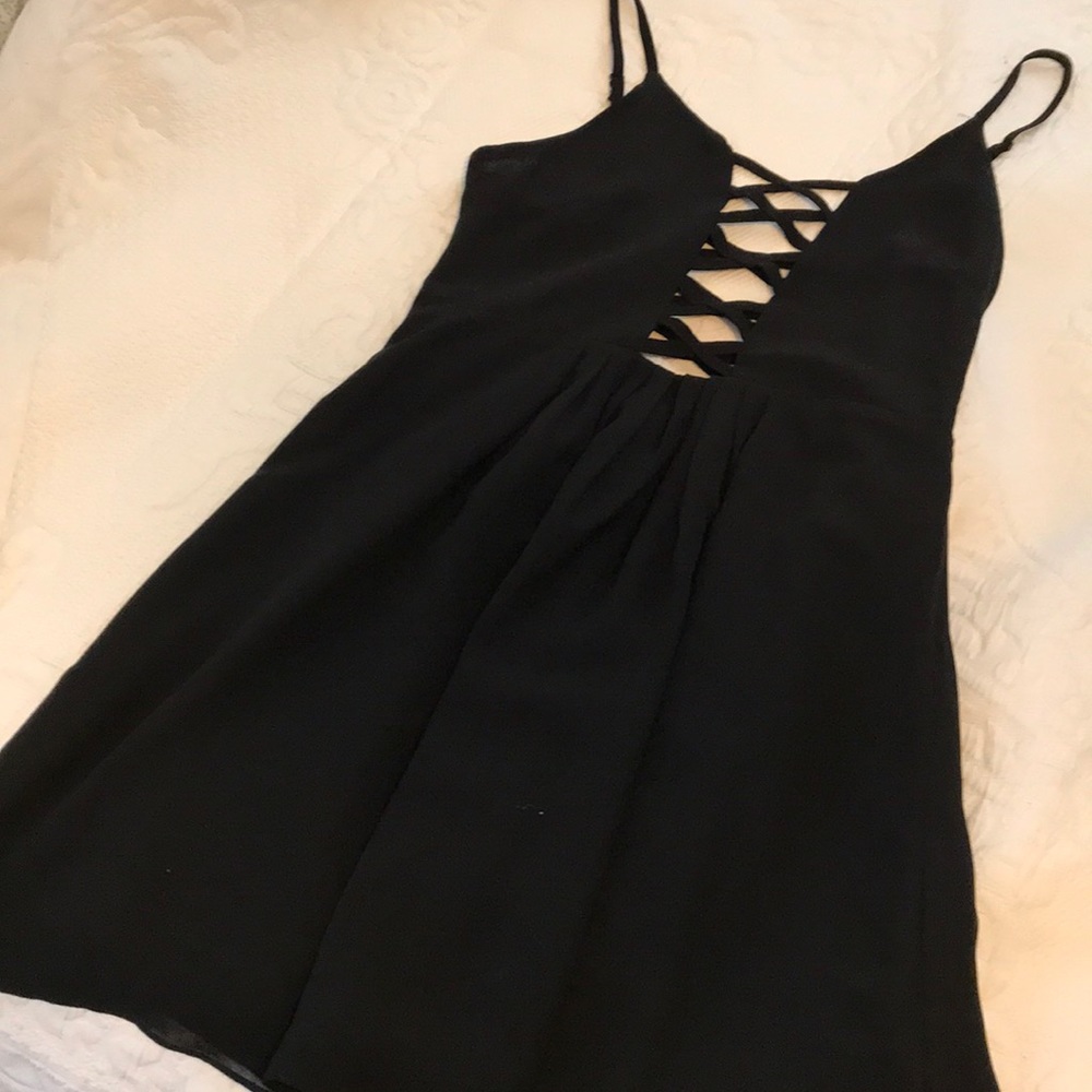 Intermix Black Dress